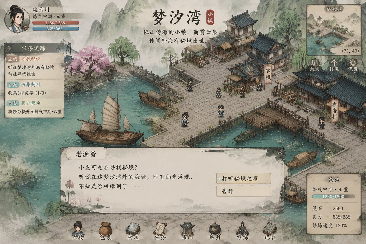 谪仙索欢录 攻略要点 玩法截图 2