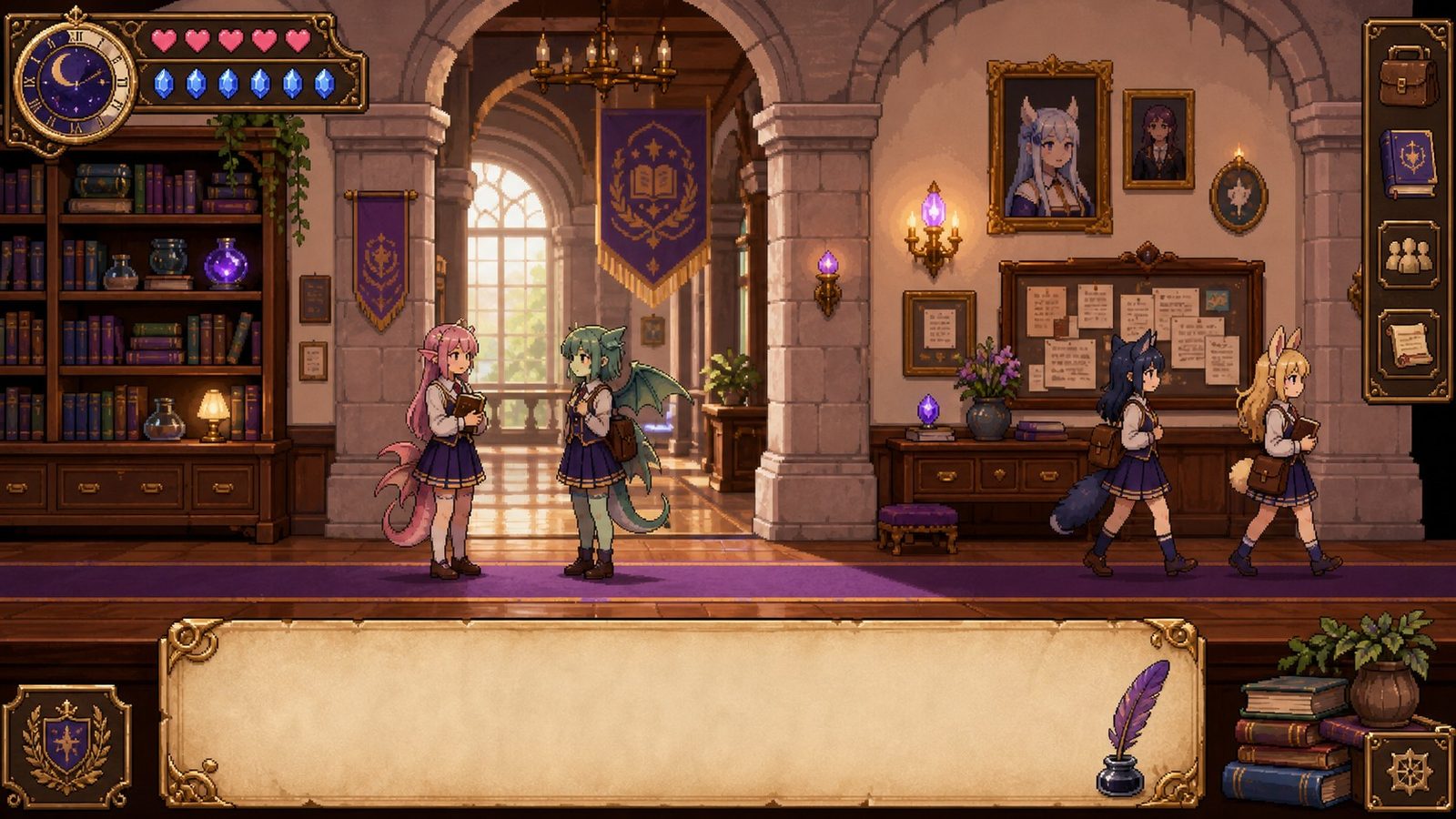 魔法兽娘学院MagicalMonster 主线事件 资料图 4